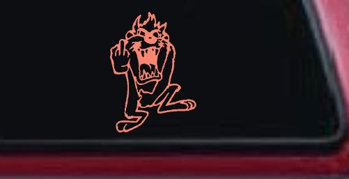 Taz Bird Cartoons Car or Truck Window Decal Sticker