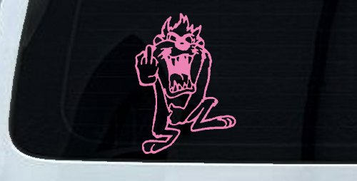 Taz Bird Cartoons Car or Truck Window Decal Sticker