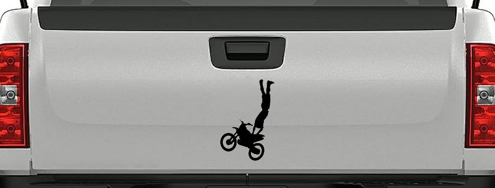 Moto X Rearseat Grab Car or Truck Window Decal Sticker (Black)
