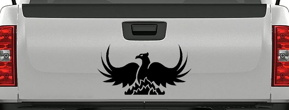 Tribal Phoenix Car or Truck Window Decal Sticker