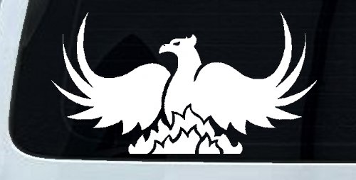 Tribal Phoenix Car or Truck Window Decal Sticker