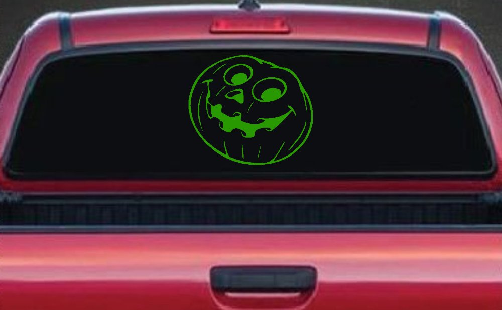 Jack O Lantern Halloween Car or Truck Window Decal Sticker