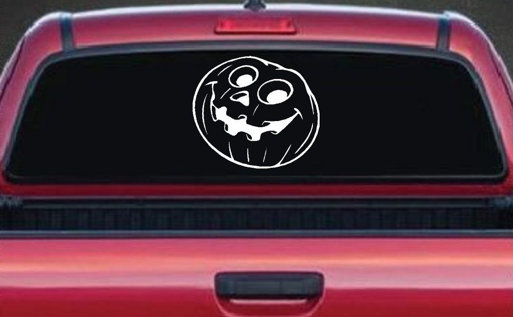 Jack O Lantern Halloween Car or Truck Window Decal Sticker