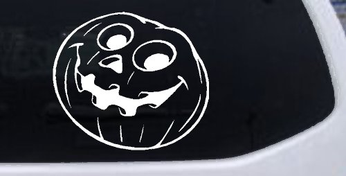 Jack O Lantern Halloween Car or Truck Window Decal Sticker
