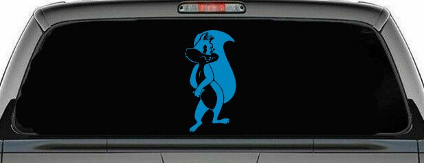 Penelope the Skunk Cartoons Car or Truck Window Decal Sticker