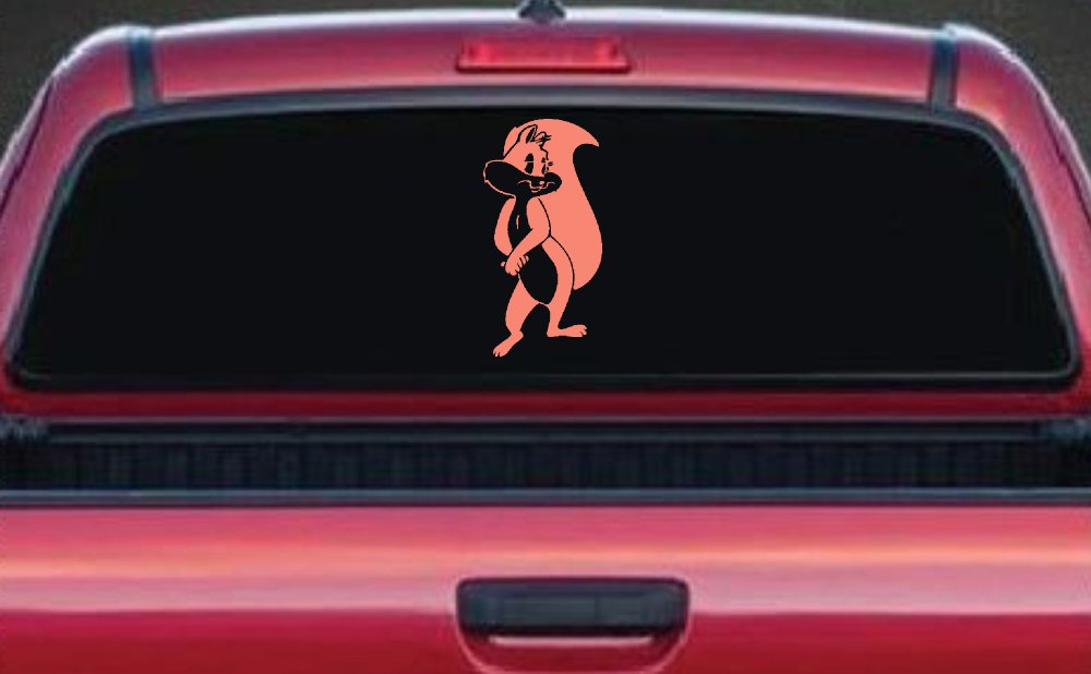 Penelope the Skunk Cartoons Car or Truck Window Decal Sticker