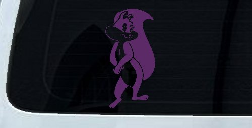 Penelope the Skunk Cartoons Car or Truck Window Decal Sticker (Violet)
