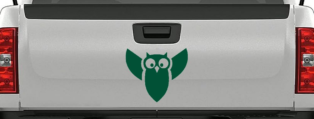 Native American Indian Owl Car or Truck Window Decal Sticker