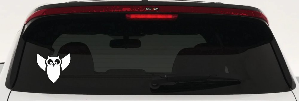 Native American Indian Owl Car or Truck Window Decal Sticker