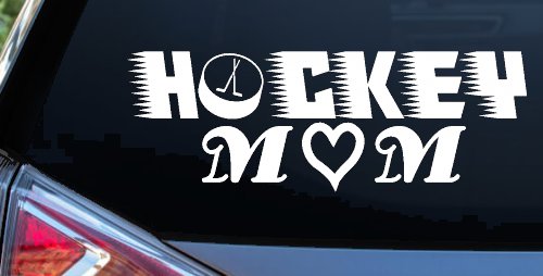 Hockey Mom Sports Car or Truck Window Decal Sticker