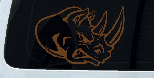 Bad Rhino Animals Car or Truck Window Decal Sticker