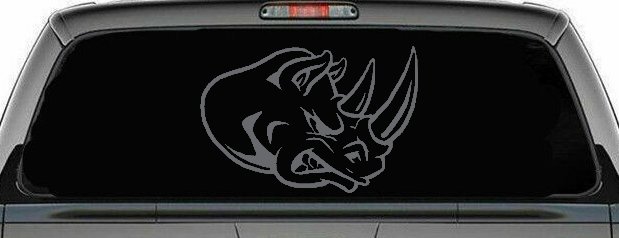 Bad Rhino Animals Car or Truck Window Decal Sticker