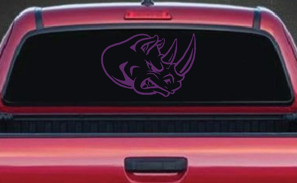Bad Rhino Animals Car or Truck Window Decal Sticker