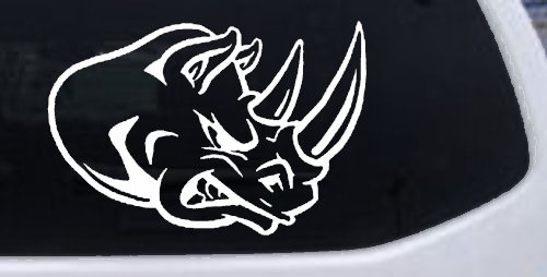 Bad Rhino Animals Car or Truck Window Decal Sticker