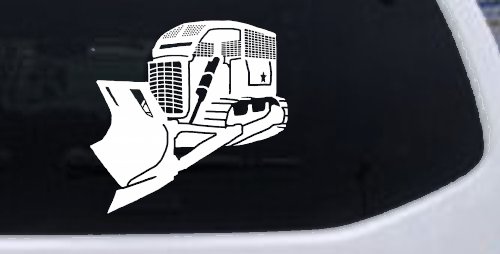 Detailed Rome Plow Bulldozer Military Car or Truck Window Decal Sticker