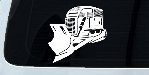 Detailed Rome Plow Bulldozer Military Car or Truck Window Decal Sticker