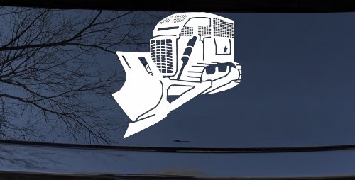 Detailed Rome Plow Bulldozer Military Car or Truck Window Decal Sticker