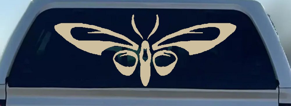 Tribal Butterfly Butterflies Car or Truck Window Decal Sticker