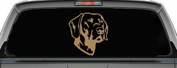 Labrador Retriever Dog Car or Truck Window Decal Sticker