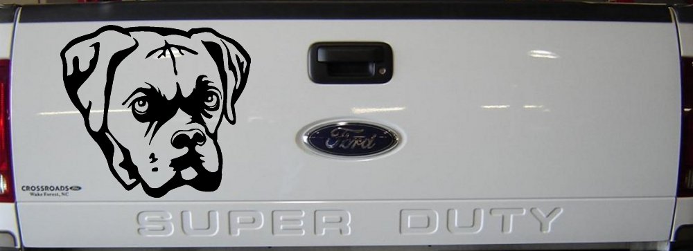 Boxer Bulldog Dog Car or Truck Window Decal Sticker