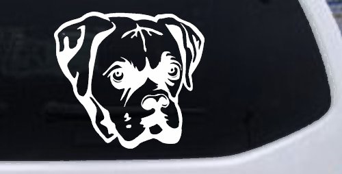 Boxer Bulldog Dog Car or Truck Window Decal Sticker