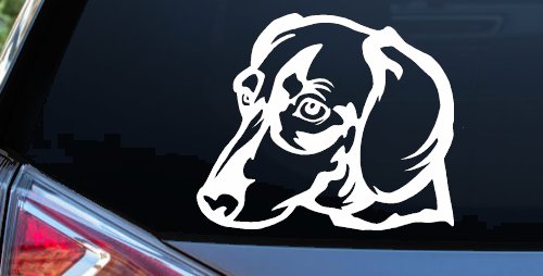 Dotson Dog Car or Truck Window Decal Sticker (White)