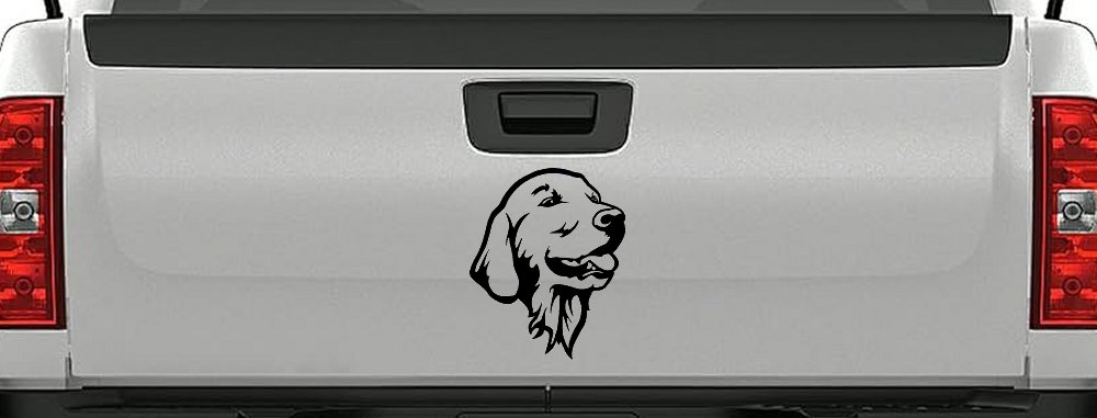 Golden Retriever Dog Car or Truck Window Decal Sticker