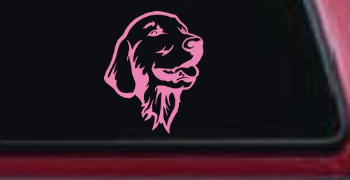 Golden Retriever Dog Car or Truck Window Decal Sticker
