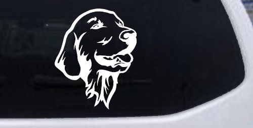 Golden Retriever Dog Car or Truck Window Decal Sticker