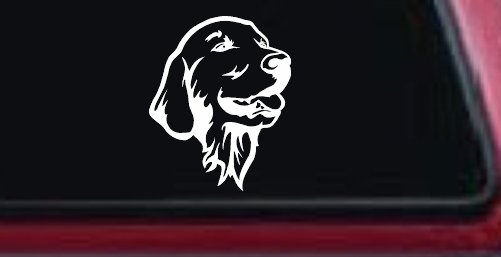 Golden Retriever Dog Car or Truck Window Decal Sticker