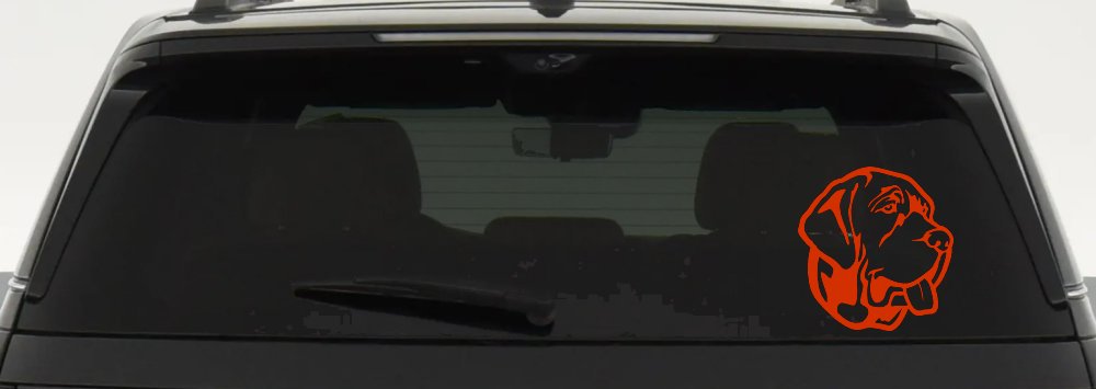 Mastiff Dog Car or Truck Window Decal Sticker