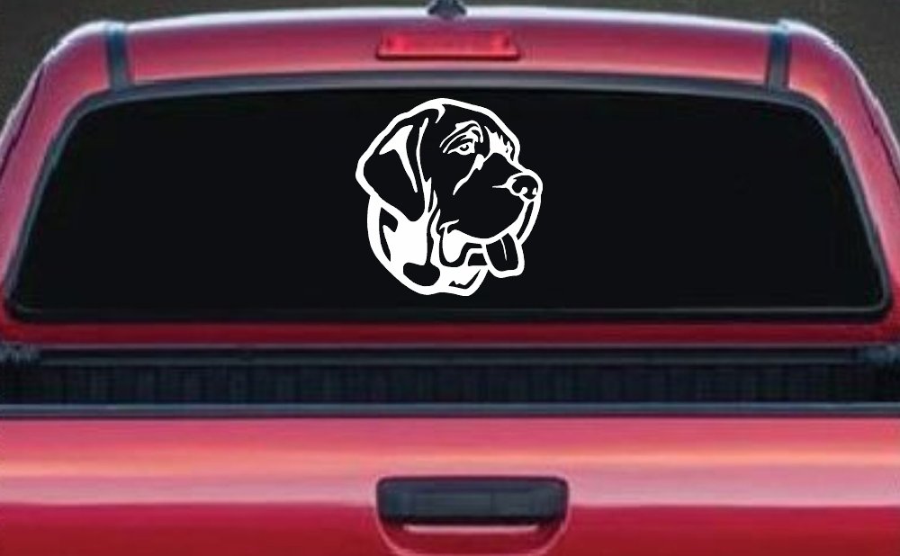 Mastiff Dog Car or Truck Window Decal Sticker
