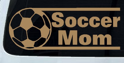 Soccer Mom Sports Car or Truck Window Decal Sticker