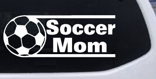 Soccer Mom Sports Car or Truck Window Decal Sticker