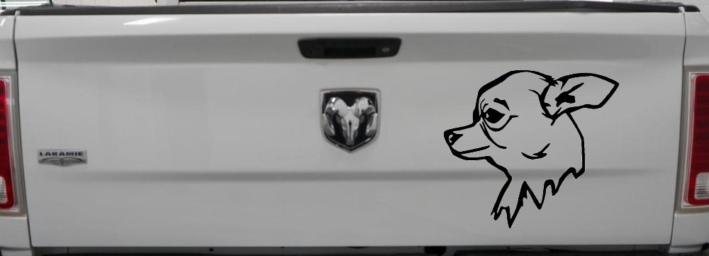 Chihuahua Dog Car or Truck Window Decal Sticker