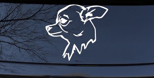 Chihuahua Dog Car or Truck Window Decal Sticker