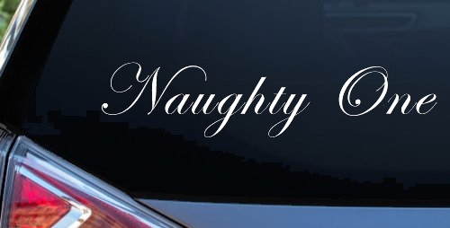 Naughty One Car or Truck Window Decal Sticker