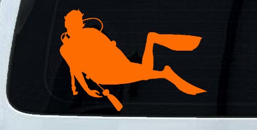 Diver Sports Car or Truck Window Decal Sticker
