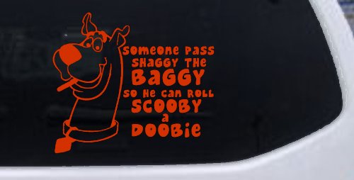 Scooby Doobie Doo Funny Car or Truck Window Decal Sticker