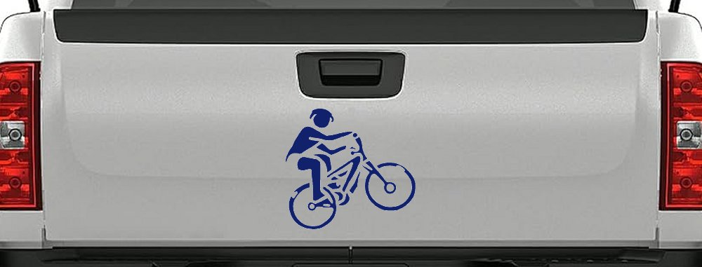 Mountain Bike Sports Car or Truck Window Decal Sticker