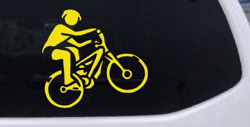 Mountain Bike Sports Car or Truck Window Decal Sticker