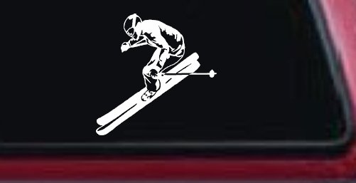 Skier Sports Car or Truck Window Decal Sticker