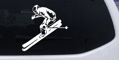 Skier Sports Car or Truck Window Decal Sticker