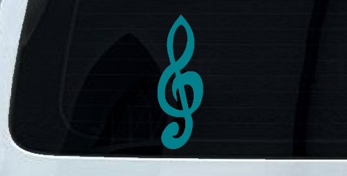 Music Note Car or Truck Window Decal Sticker