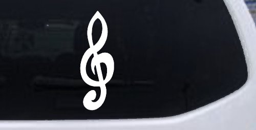 Music Note Car or Truck Window Decal Sticker