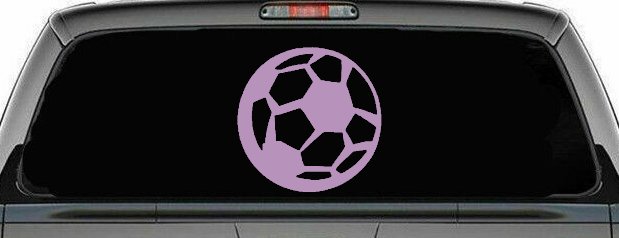 Soccer Ball Sports Car or Truck Window Decal Sticker