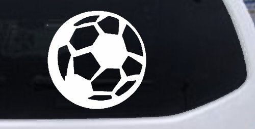 Soccer Ball Sports Car or Truck Window Decal Sticker