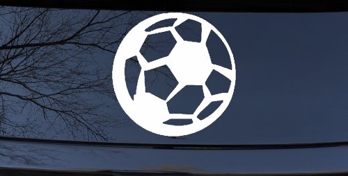 Soccer Ball Sports Car or Truck Window Decal Sticker