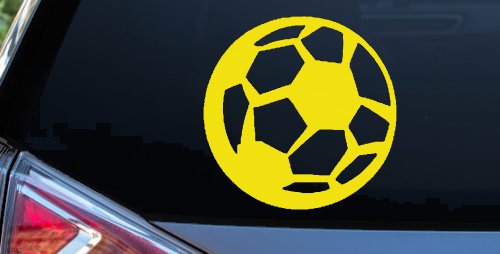 Soccer Ball Sports Car or Truck Window Decal Sticker