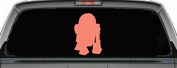 R2D2 Car or Truck Window Decal Sticker